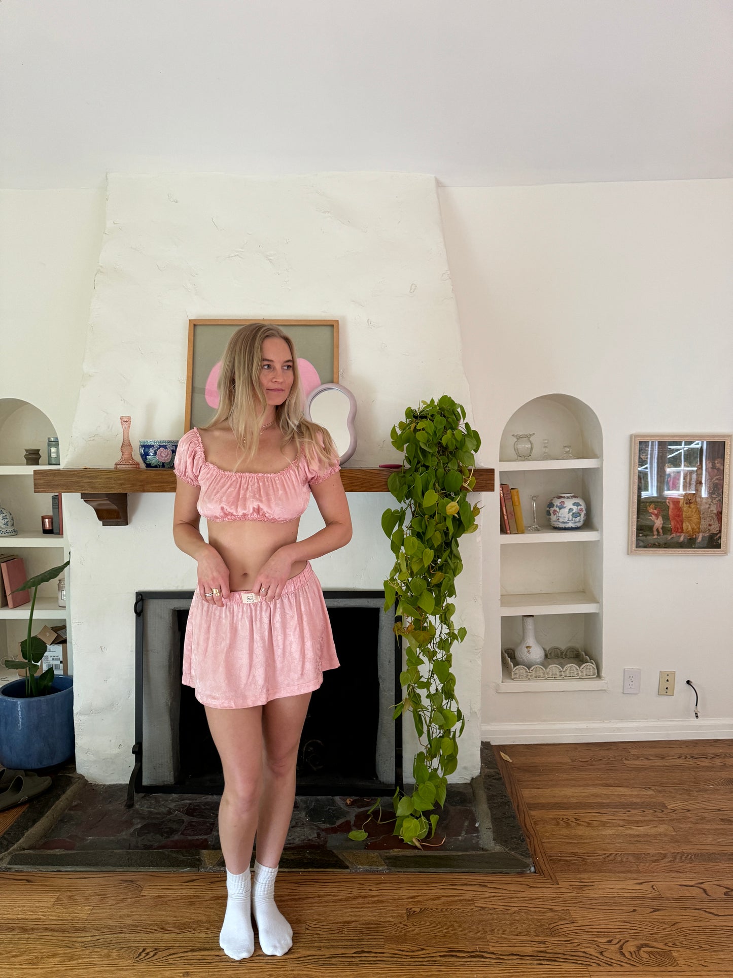 Margot Mini Skirt - Rosie